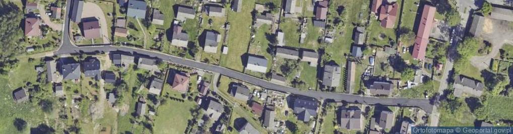 Zdjęcie satelitarne Wiejska ul.