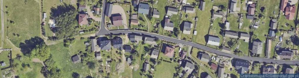 Zdjęcie satelitarne Wiejska ul.