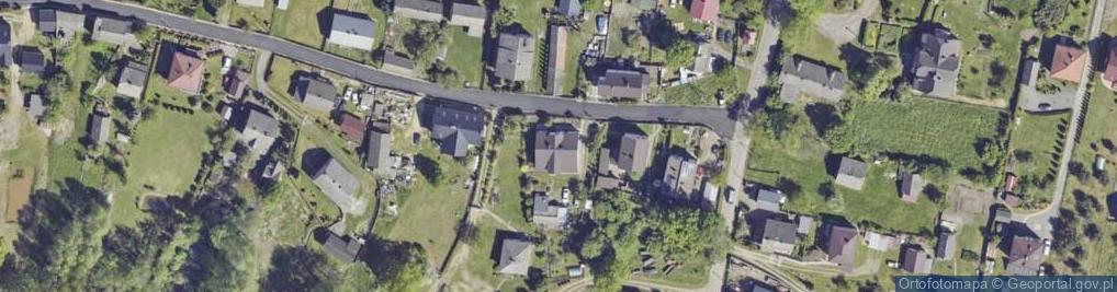 Zdjęcie satelitarne Wiejska ul.