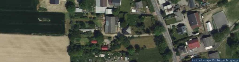 Zdjęcie satelitarne Wiejska ul.