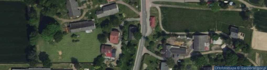 Zdjęcie satelitarne Wiejska ul.