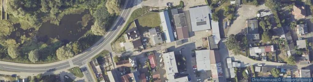 Zdjęcie satelitarne Wioślarska ul.