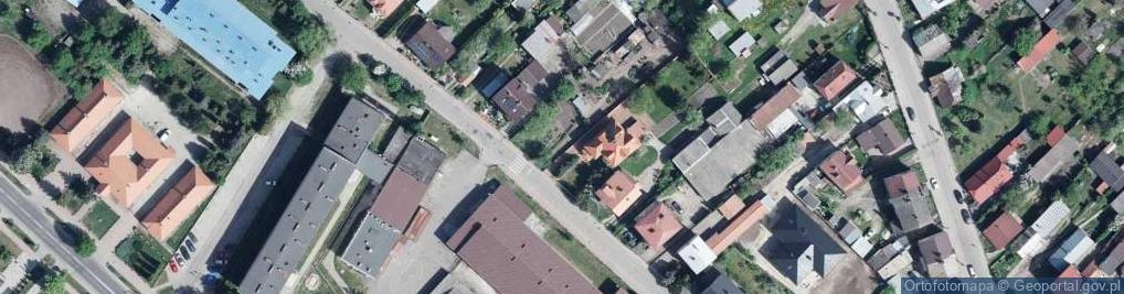 Zdjęcie satelitarne Wiejska ul.