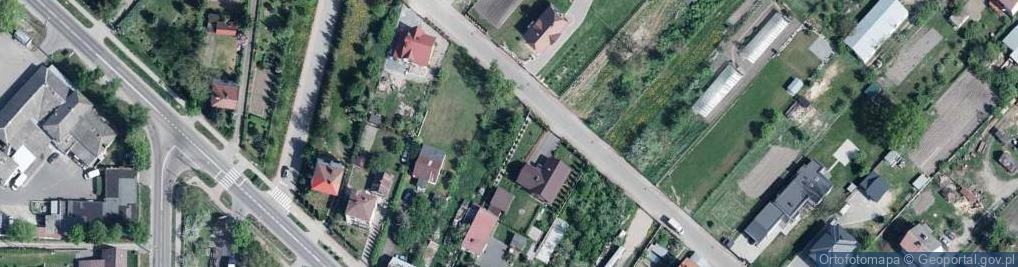 Zdjęcie satelitarne Wiejska ul.