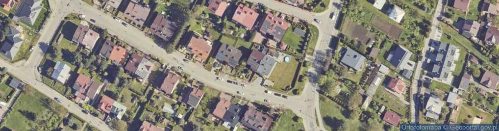 Zdjęcie satelitarne Wiśniowa ul.