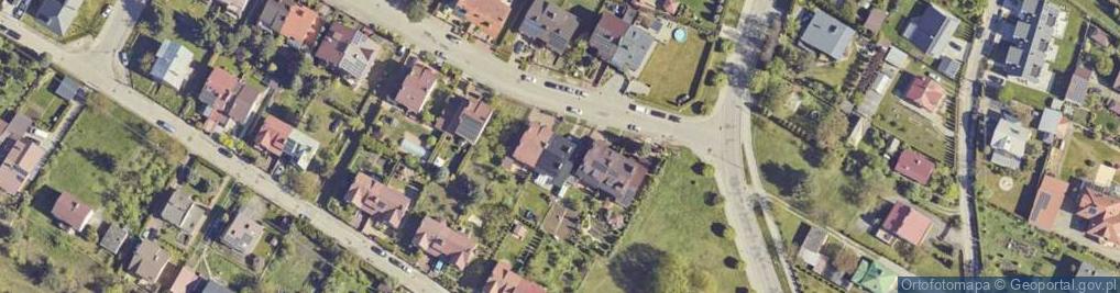 Zdjęcie satelitarne Wiśniowa ul.