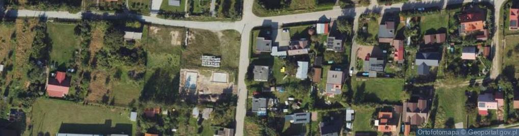 Zdjęcie satelitarne Wiślana ul.