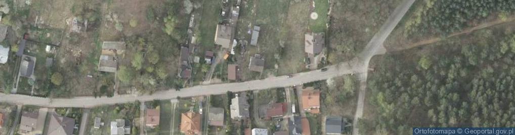 Zdjęcie satelitarne Wiejska ul.