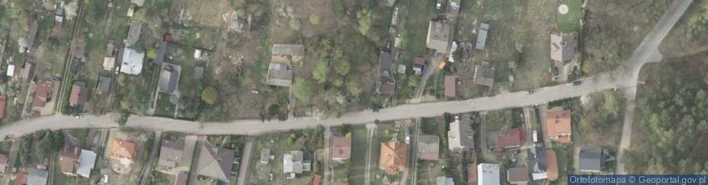 Zdjęcie satelitarne Wiejska ul.