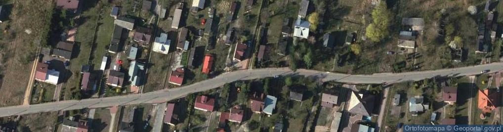Zdjęcie satelitarne Wiejska ul.