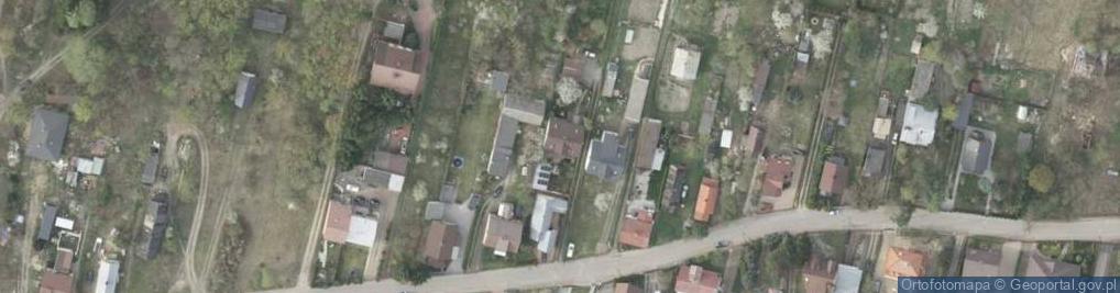 Zdjęcie satelitarne Wiejska ul.