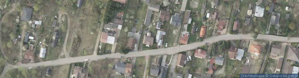Zdjęcie satelitarne Wiejska ul.