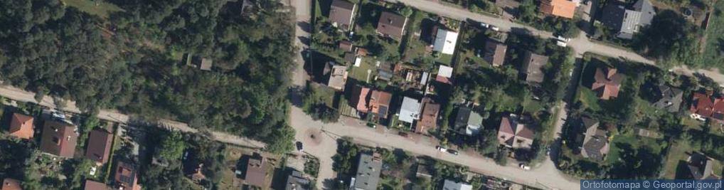 Zdjęcie satelitarne Wiśniowa ul.