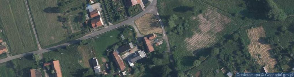 Zdjęcie satelitarne Wiejska ul.