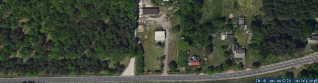 Zdjęcie satelitarne Wiosenna ul.