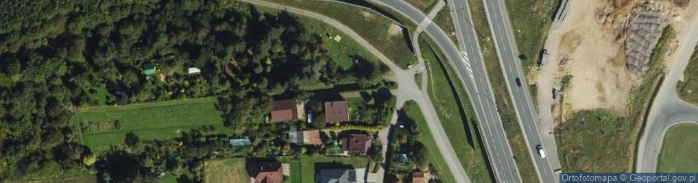 Zdjęcie satelitarne Wiązowa ul.
