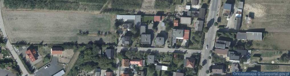 Zdjęcie satelitarne Wiosenna ul.