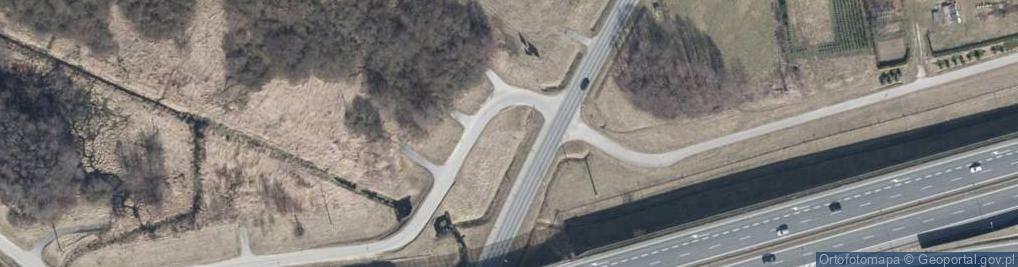 Zdjęcie satelitarne Wiślana ul.