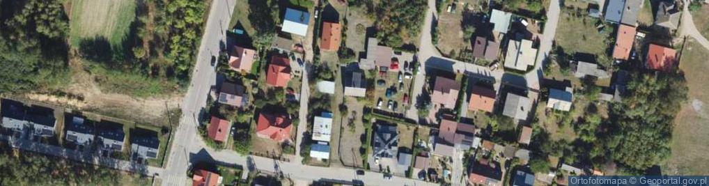 Zdjęcie satelitarne Wiejska ul.