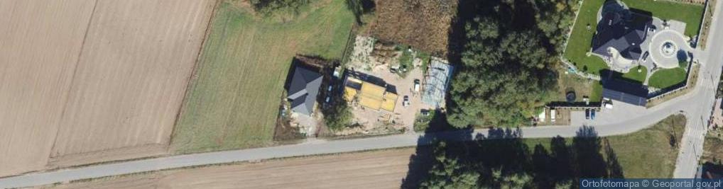 Zdjęcie satelitarne Wiejska ul.