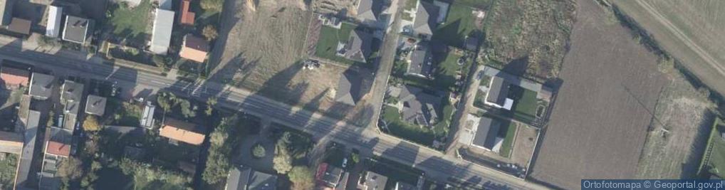 Zdjęcie satelitarne Wiosenna ul.