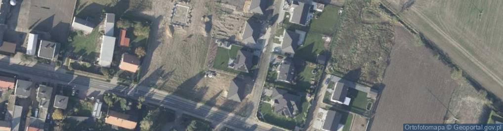 Zdjęcie satelitarne Wiosenna ul.