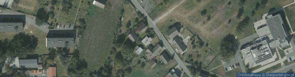 Zdjęcie satelitarne Wiejska ul.