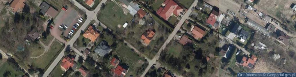 Zdjęcie satelitarne Wiejska ul.