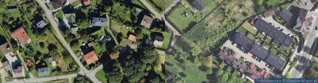 Zdjęcie satelitarne Wiejska ul.