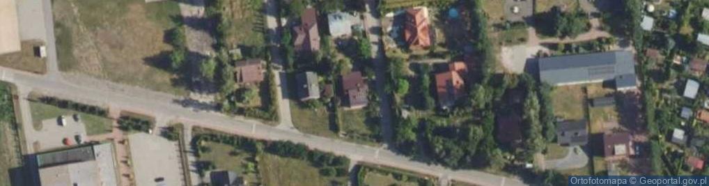Zdjęcie satelitarne Wiśniowa ul.