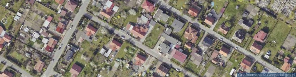 Zdjęcie satelitarne Wiejska ul.