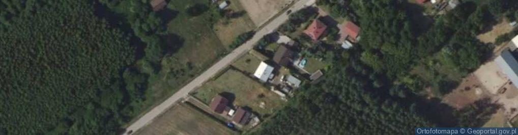 Zdjęcie satelitarne Wiejska ul.