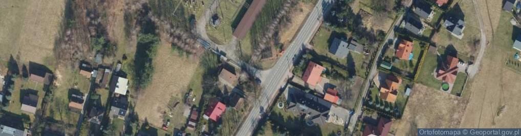 Zdjęcie satelitarne Wielicka ul.