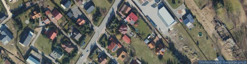 Zdjęcie satelitarne Wielicka ul.