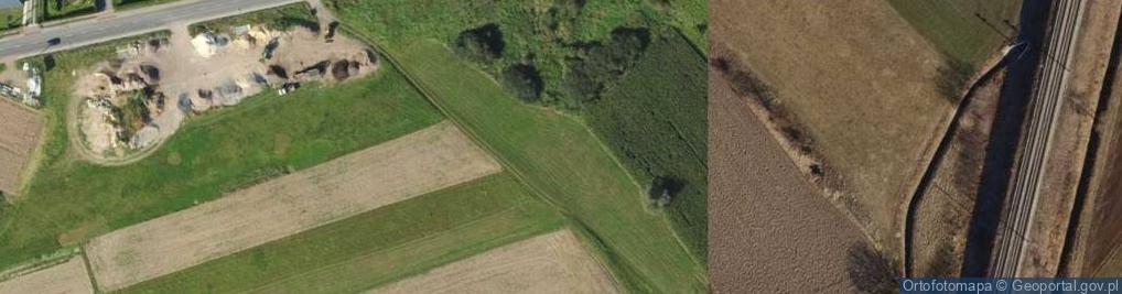 Zdjęcie satelitarne Wiosenna ul.