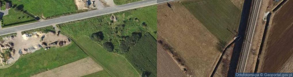 Zdjęcie satelitarne Wiosenna ul.