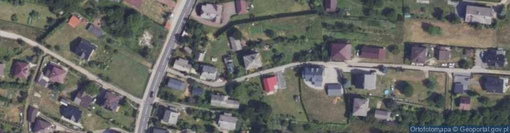 Zdjęcie satelitarne Wiejska ul.