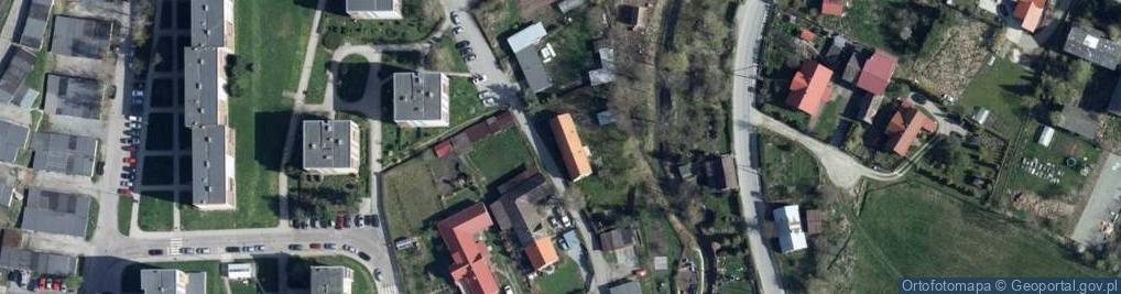 Zdjęcie satelitarne Wiejska ul.