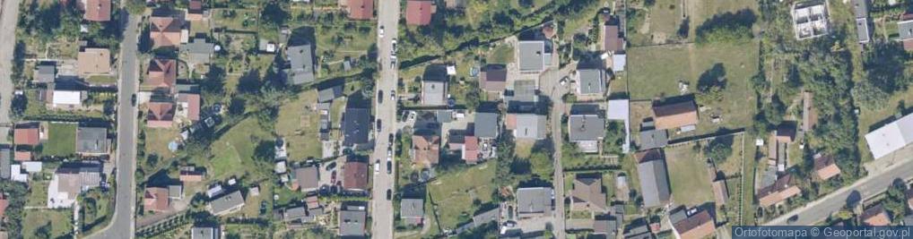 Zdjęcie satelitarne Wiejska ul.