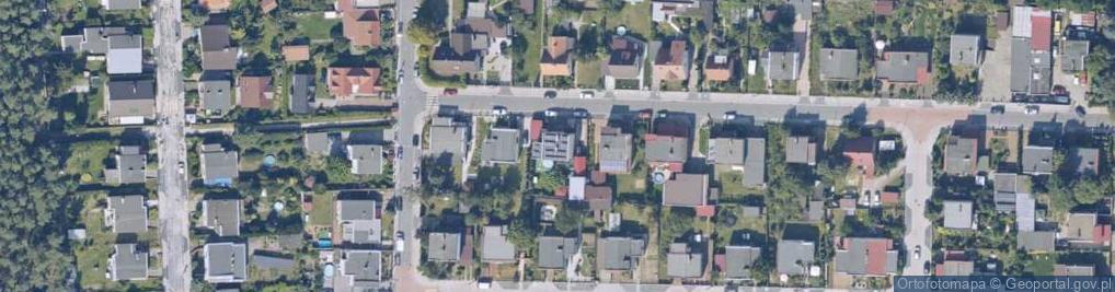 Zdjęcie satelitarne Wilcza ul.