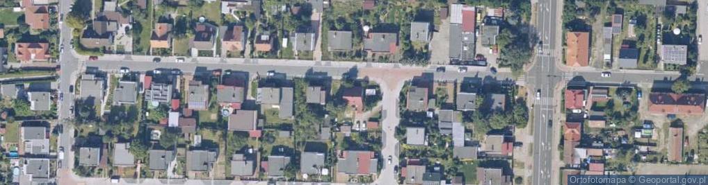 Zdjęcie satelitarne Wilcza ul.