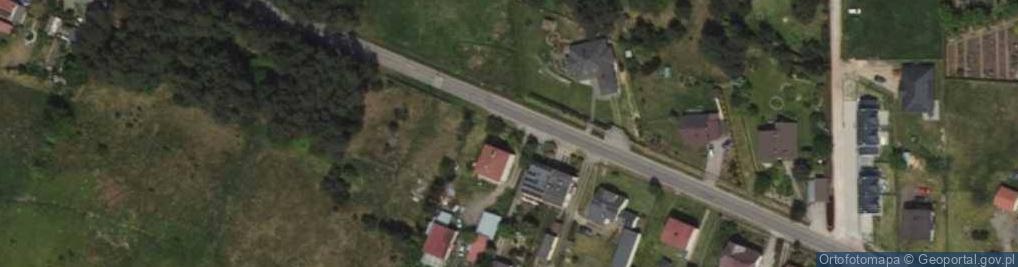 Zdjęcie satelitarne Wiejska ul.