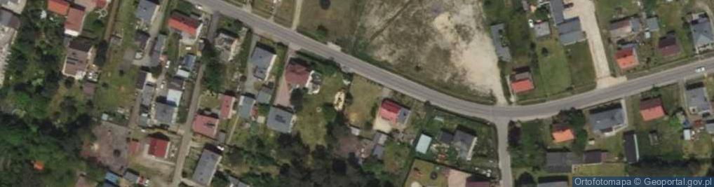 Zdjęcie satelitarne Wiejska ul.