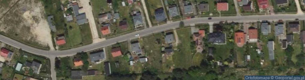 Zdjęcie satelitarne Wiejska ul.