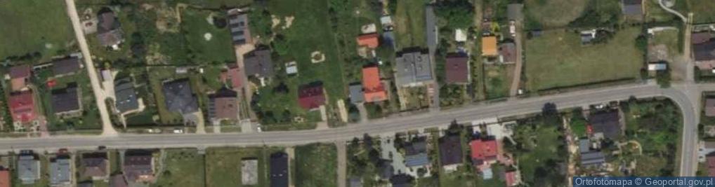 Zdjęcie satelitarne Wiejska ul.