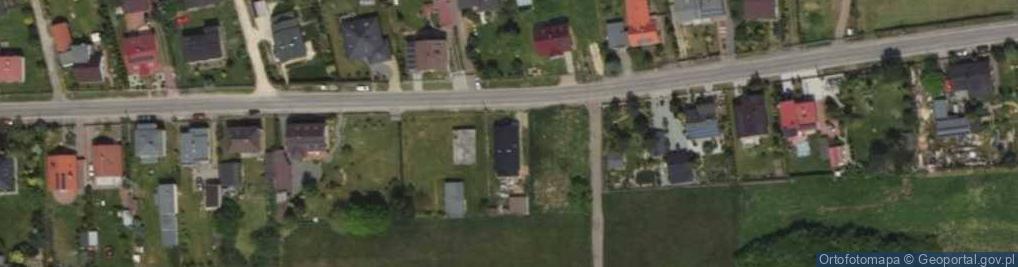 Zdjęcie satelitarne Wiejska ul.