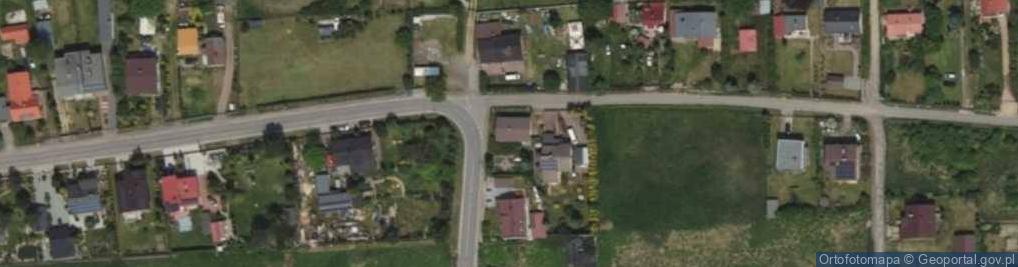 Zdjęcie satelitarne Wiejska ul.