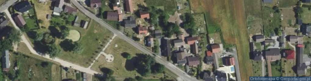 Zdjęcie satelitarne Wiejska ul.