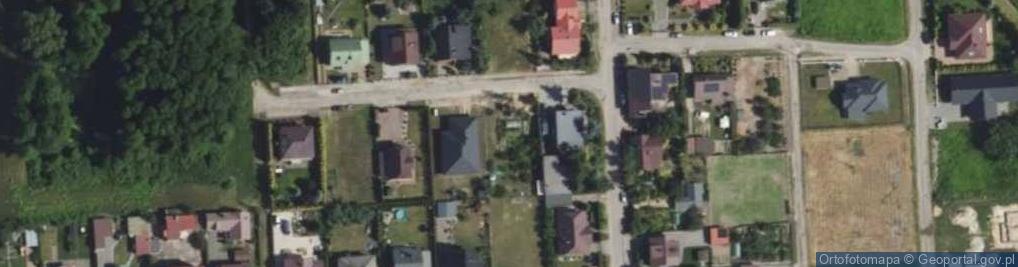 Zdjęcie satelitarne Wiosenna ul.