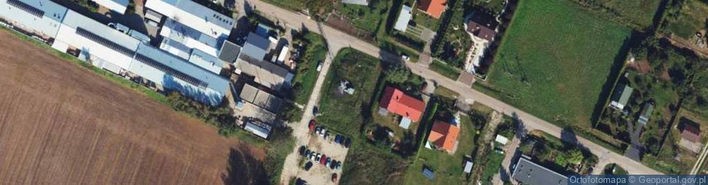 Zdjęcie satelitarne Wiejska ul.